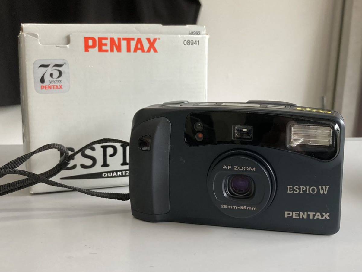年末のプロモーション 【動作OK・箱付】ペンタックス　エスピオ　PENTAX W ESPIO コンパクトカメラ