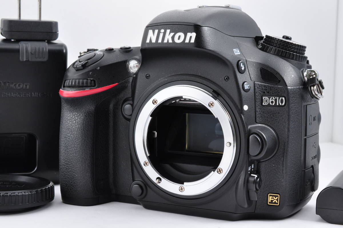 お試し価格！】 24.3MP D610 Nikon #ED11 デジタル 黒 カメラ SLR