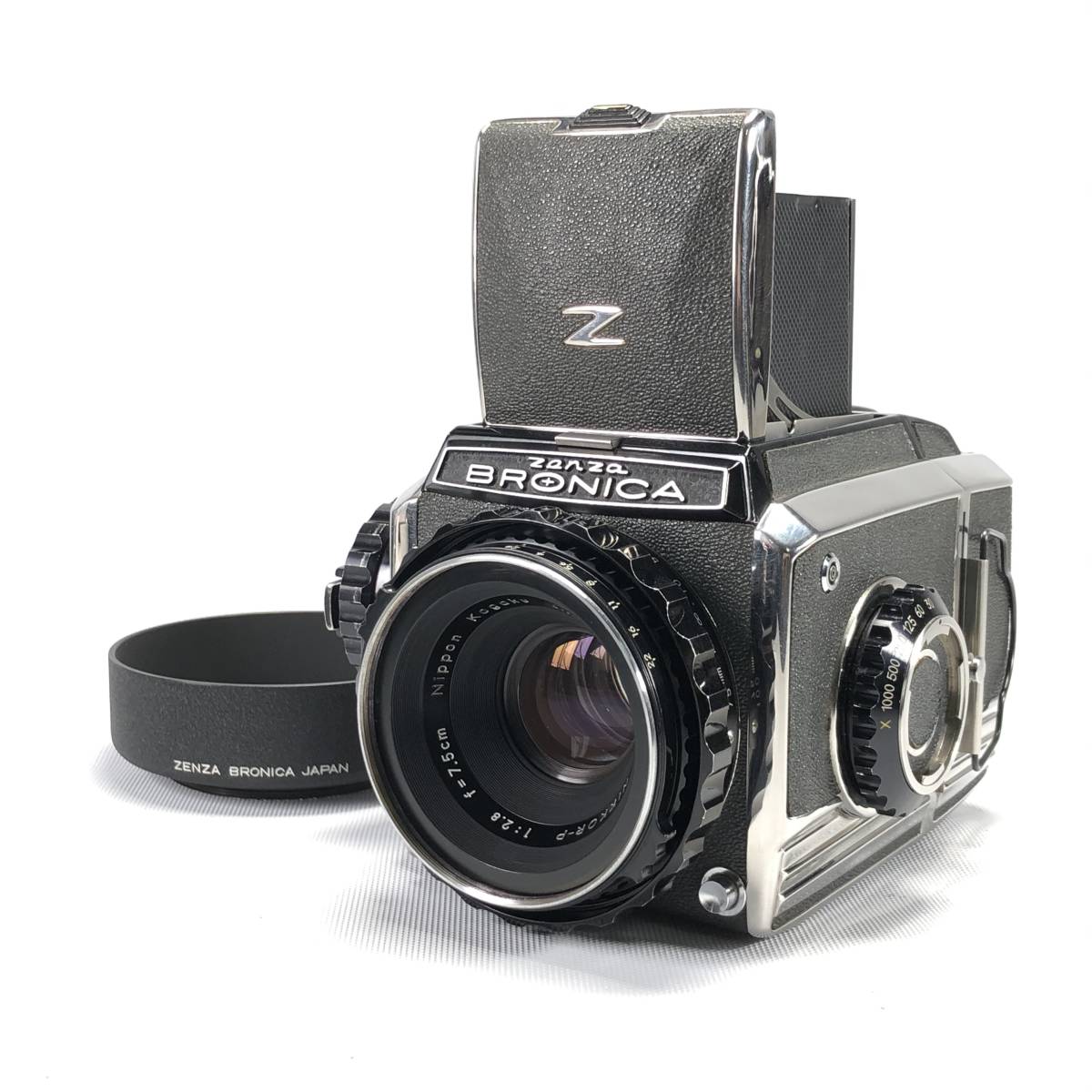 1スタ ZENZA BRONICA S2 後期型 + NIKKOR-P 7.5cm F2.8 ゼンザブロニカ