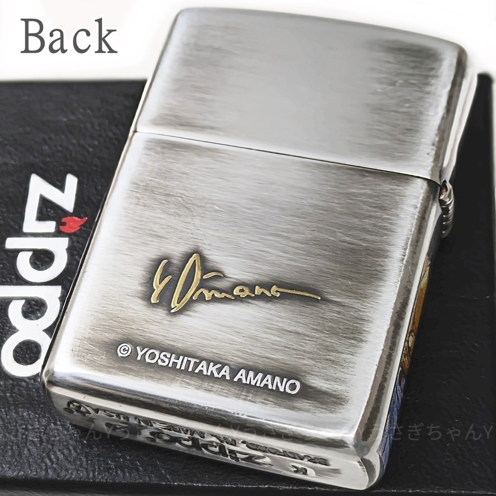 zippo☆天野喜孝☆アーマー☆4面☆ファイナルファンタジーⅡ☆ジッポ ライター