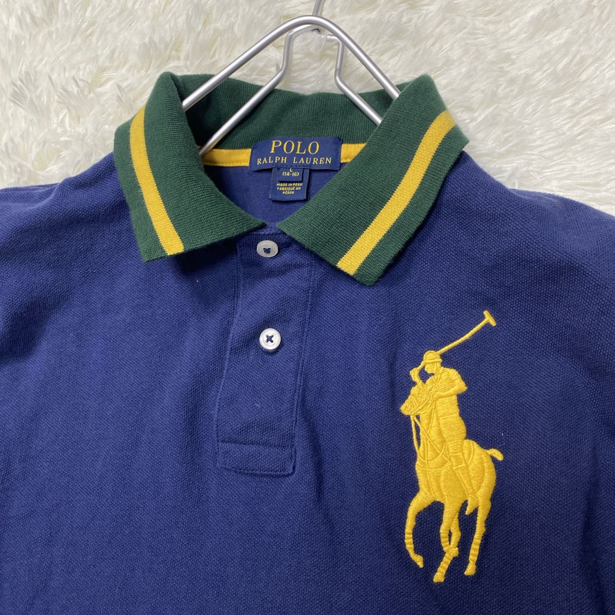 POLO RALPH LAUREN ポロ　ラルフローレン　ビックポニー刺繍　ナンバリング半袖ポロシャツ