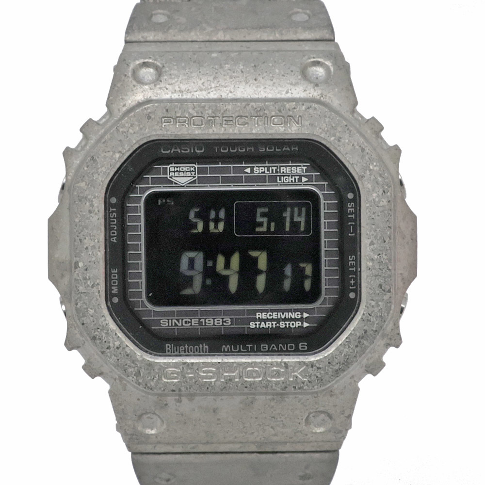 【名東】カシオ G-SHOCK 40周年記念モデル フルメタル 電波ソーラー GMW-B5000PS-1JR 40th Anniversary 男 腕時計 未使用