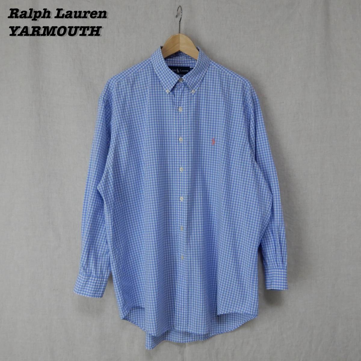 Ralph Lauren YARMOUTH Shirts 16 1/2-32/33 SHIRT23070 ラルフローレン ヤーマス ボタンダウンシャツ_画像1