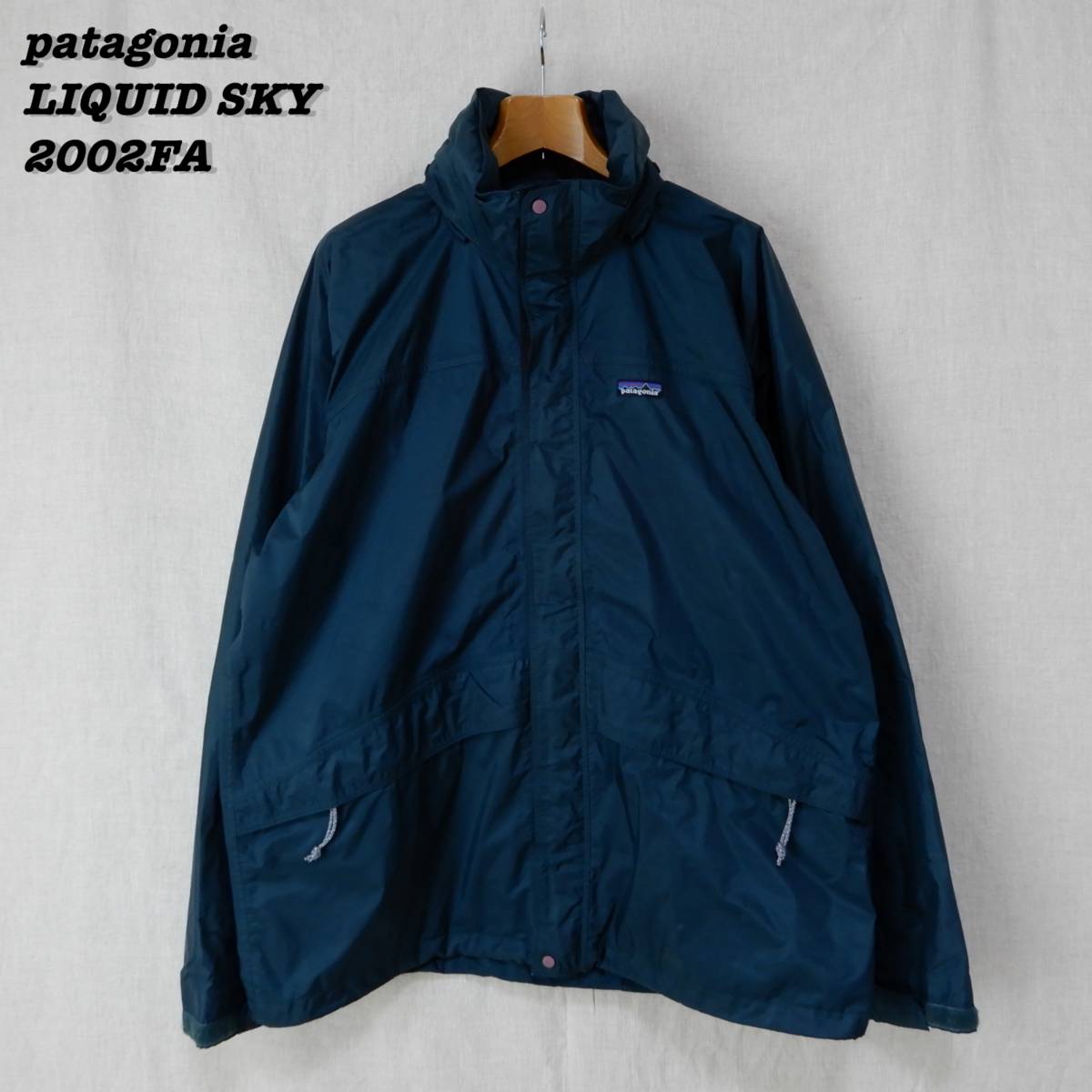 patagonia Nylon Jacket 2002FA XL 304019 Liquid Sky Jacket パタゴニア ナイロンジャケット  リキッドスカイ マウンテンパーカー