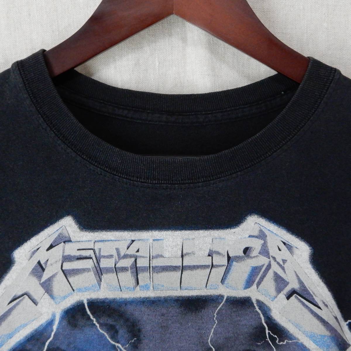 METALLICA RIDE THE LIGHTNING T-Shirts 2007 T161 メタリカ Tシャツ バンドTシャツ 2007年製 ライセンス