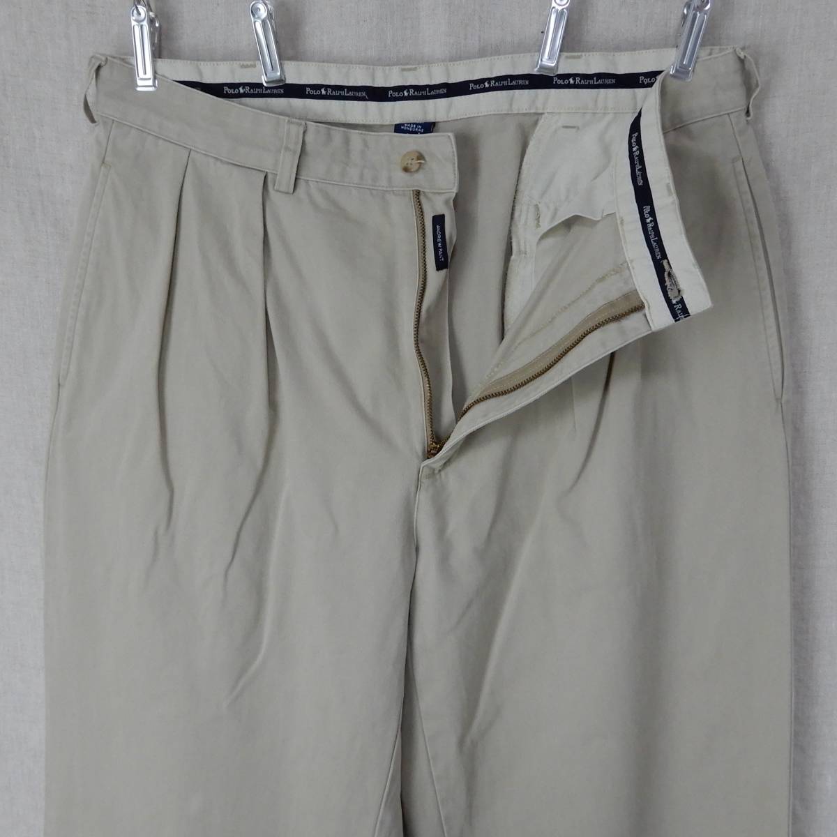 Polo by Ralph Lauren ANDREW PANT W36 L34 RL202331 ポロバイラルフローレン アンドリューパンツ チノパン クラシックチノ_画像3