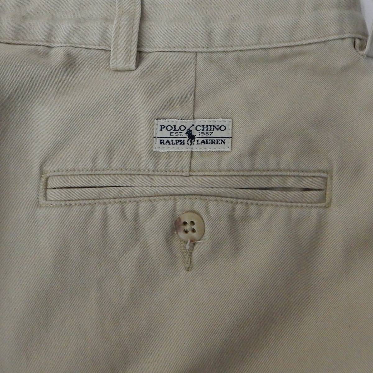 Polo by Ralph Lauren ANDREW PANT W36 L34 RL202331 ポロバイラルフローレン アンドリューパンツ チノパン クラシックチノ_画像4