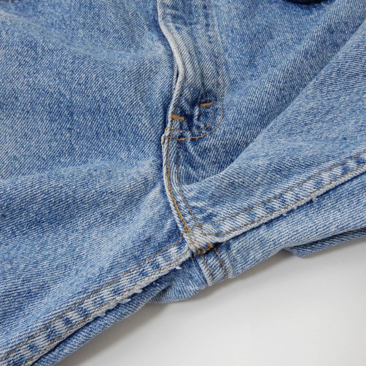 Levi's 505 INDIGO DENIM PANTS MADE IN USA 1991s W31 L34 リーバイス デニムパンツ アメリカ製 1990年代_画像8