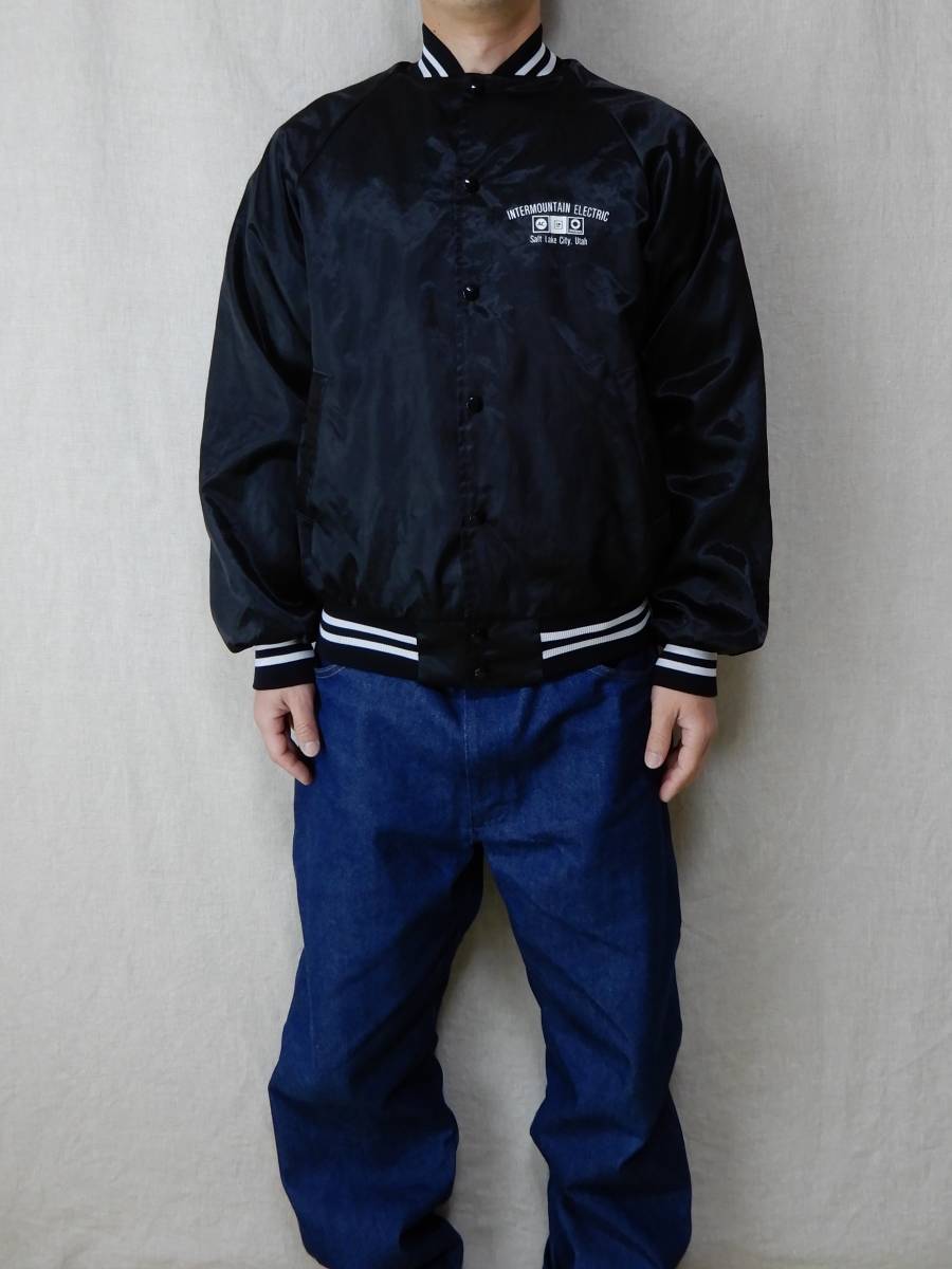 NYLON STADIUM JACKET 1990s 304018 Made in USA ナイロン スタジャン スタジアムジャケット 1990年代 アメリカ製_画像8