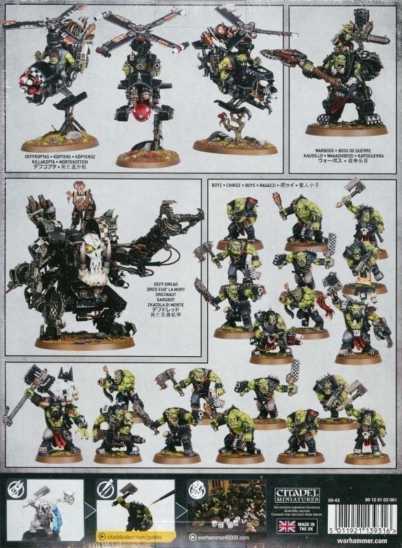 オルク】コンバットパトロール オルク Combat Patrol Orks[50-43 オルク】コンバットパトロール オルク Combat Patrol Orks[50-43