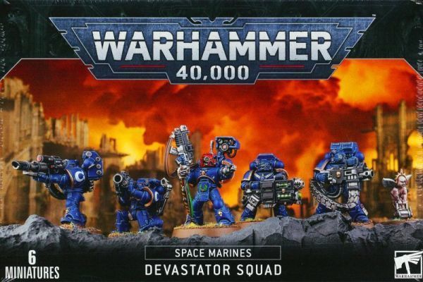 【スペースマリーン】デヴァステイター・スカッド Devastator Squad[48-15NR][WARHAMMER40,000]ウォーハンマー