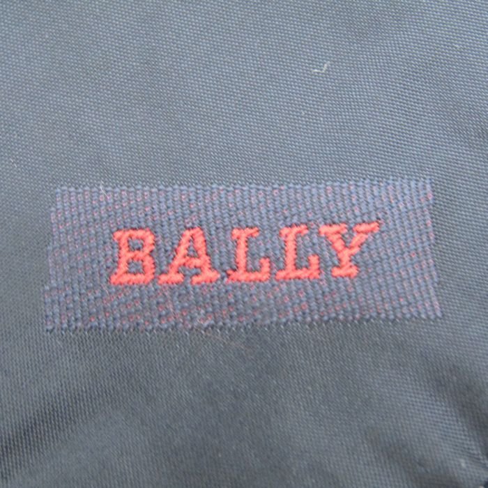 【良品】 バリー BALLY ビジネスマン大注目ブランド 格子柄 小紋柄 総柄 イタリア製 ブランド メンズ ネクタイ グレー_画像4