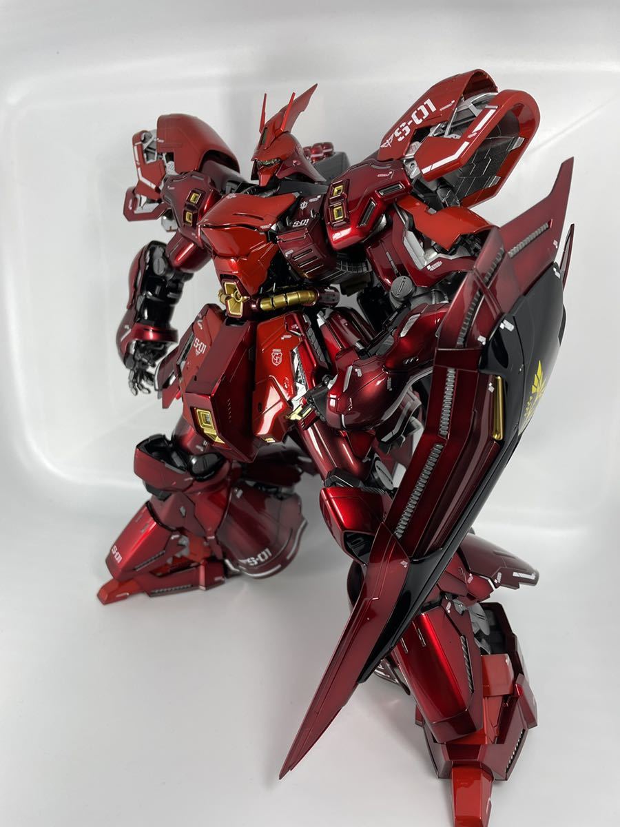3色のキャンディー塗装 塗装済み サザビー Ver.Ka 完成品 MGサザビー