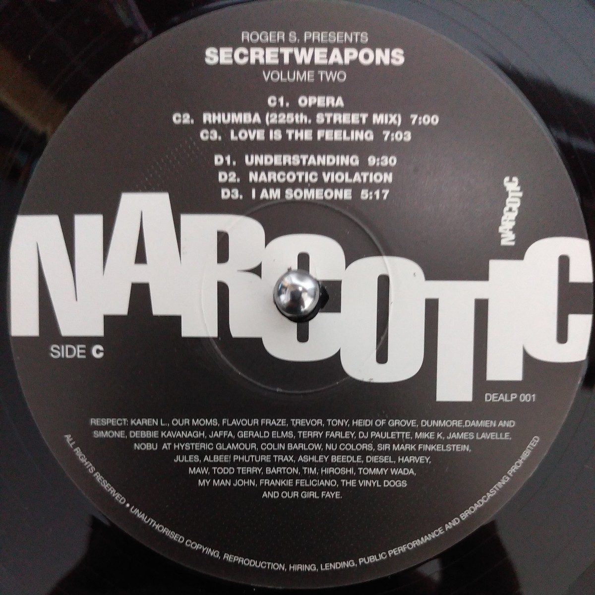 2LP UK盤/ROGER S SECRET WEAPONS VOLUME TWO_画像4