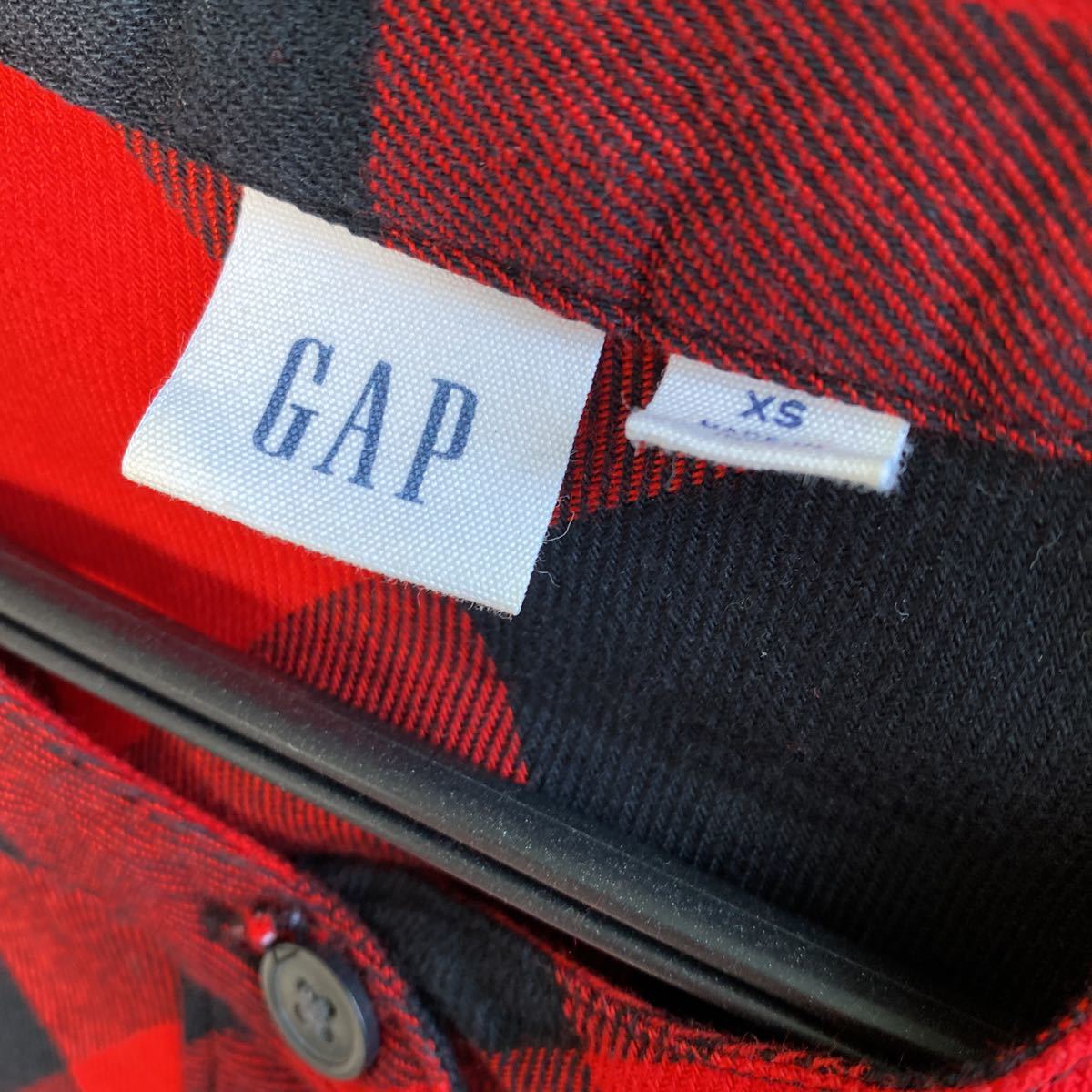 GAP ワンピース シャツワンピ 長袖 サイズXS_画像5