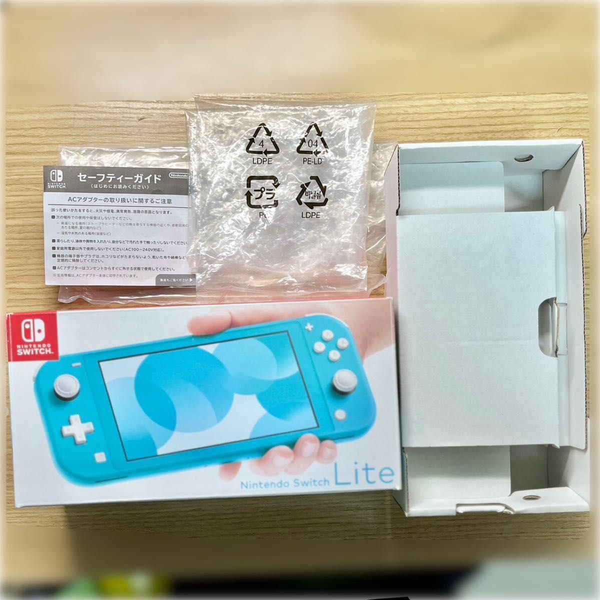 【空箱付属品のみ】 Nintendo Switch Lite ターコイズ