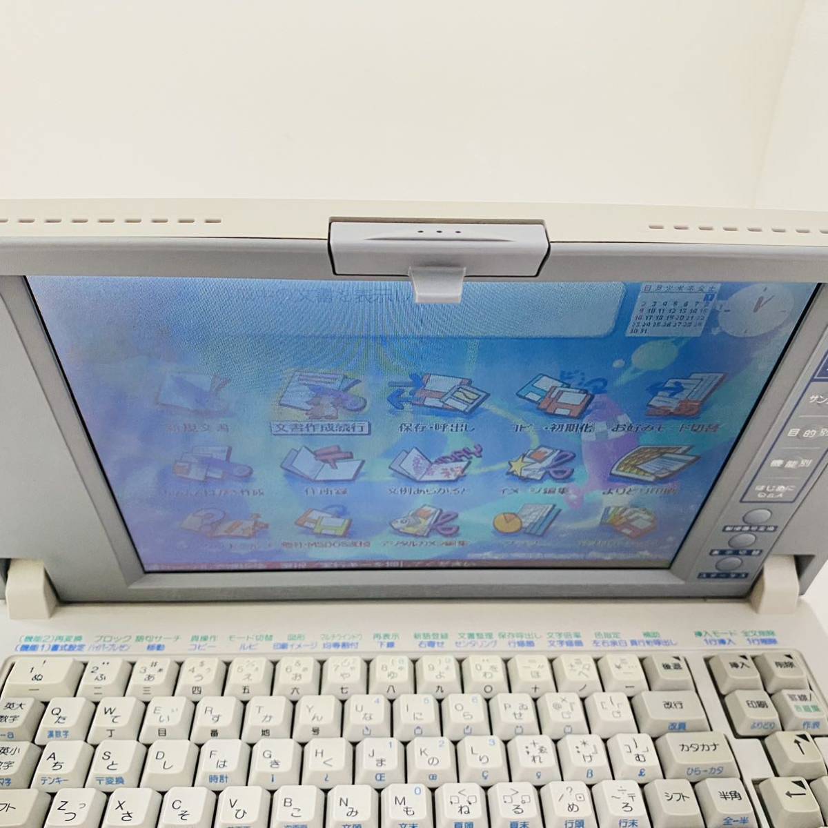 即決!!】☆美品☆ TOSHIBA JW-6020 ワープロ Rupo 現状品