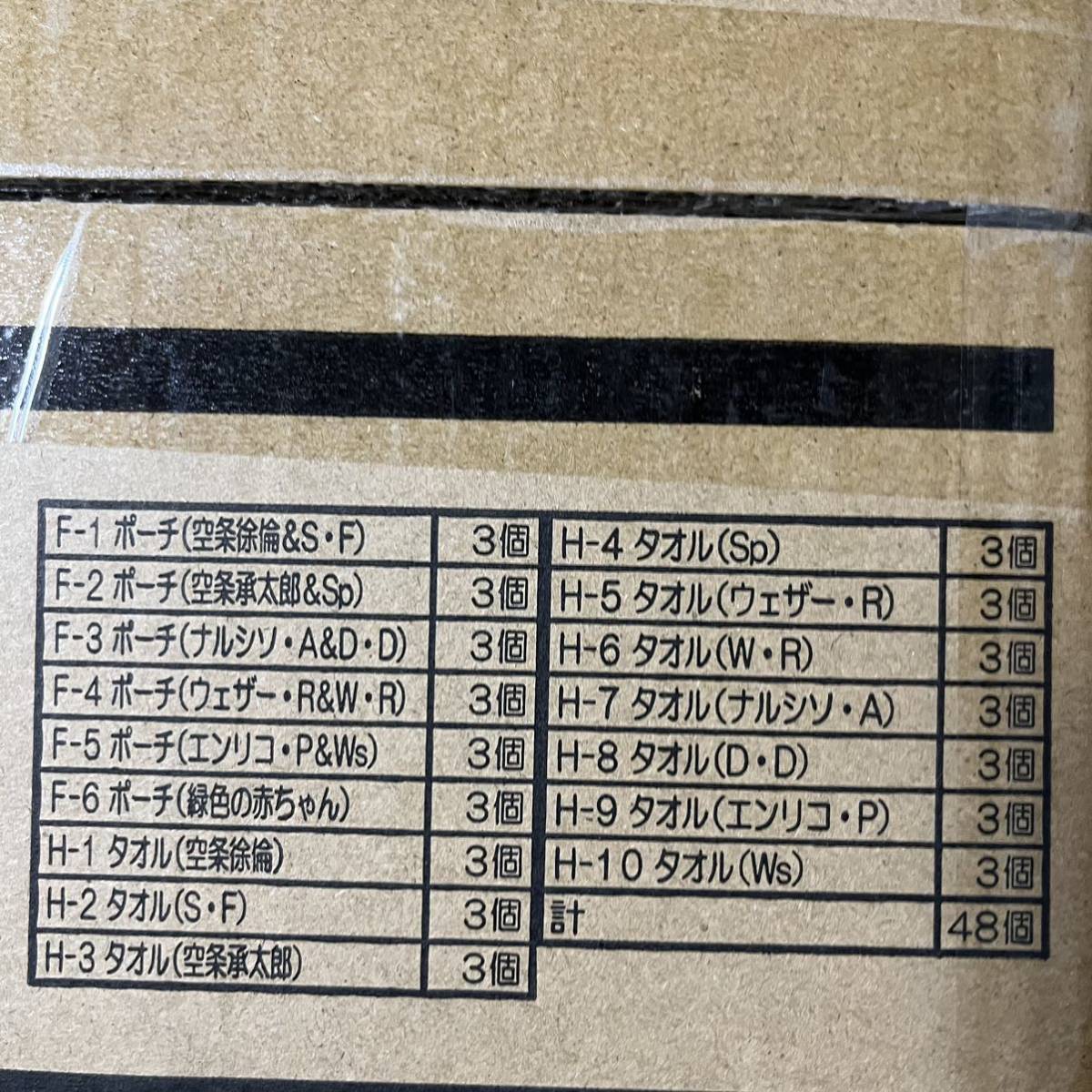 ジョジョの奇妙な冒険 一番くじ 1ロット 販促物付 ストーンオーシャン