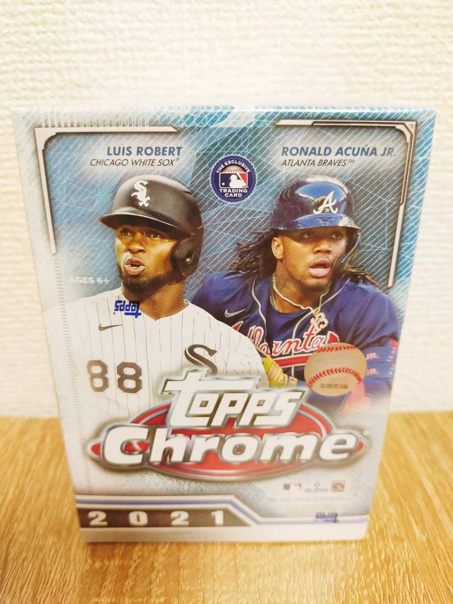 MLB  Topps Chrome Baseball Card Blaster Box トップス クローム
