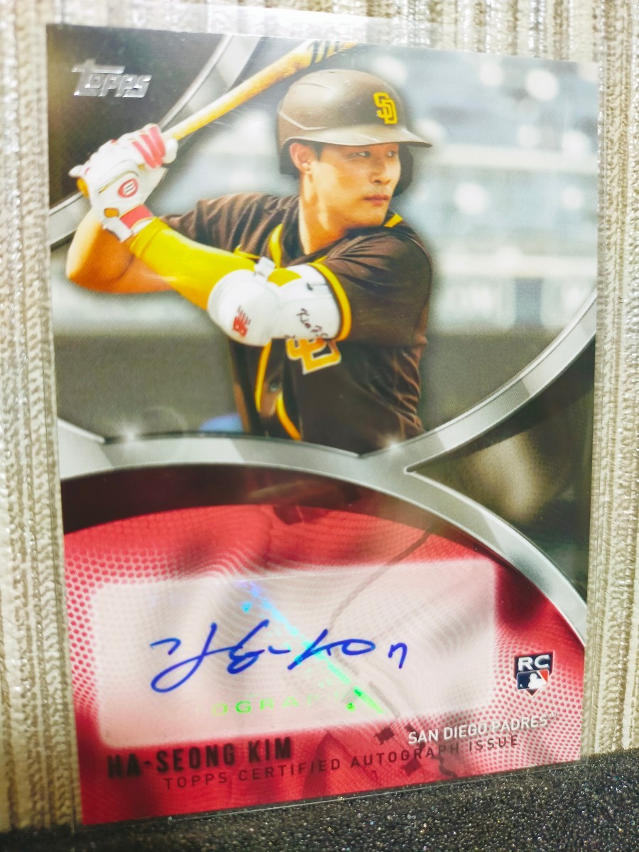 MLB 21 Topps キムハソン RC 直筆サイン 1/3 ルーキーカード