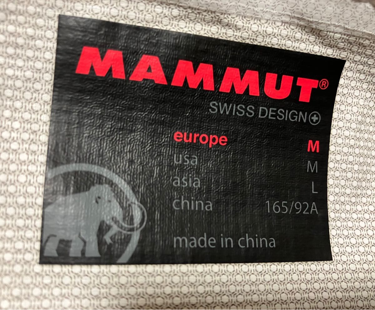MAMMUT DryTech コンパクトジャケットMen's L 未使用品|PayPayフリマ