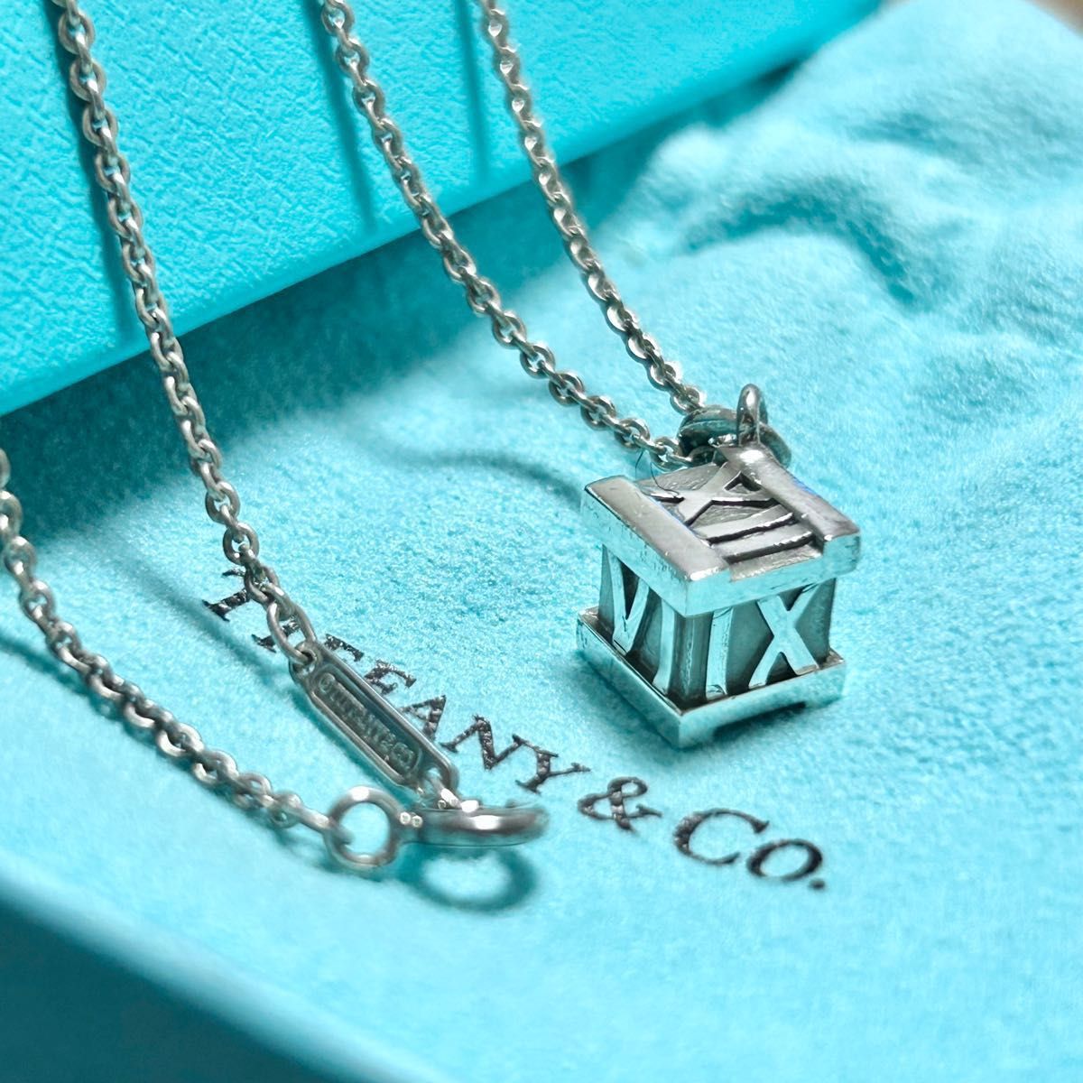 TIFFANY&Co ティファニー アトラス キューブ ネックレス TIFFANY&Co ティファニー アトラス キューブ ネックレス