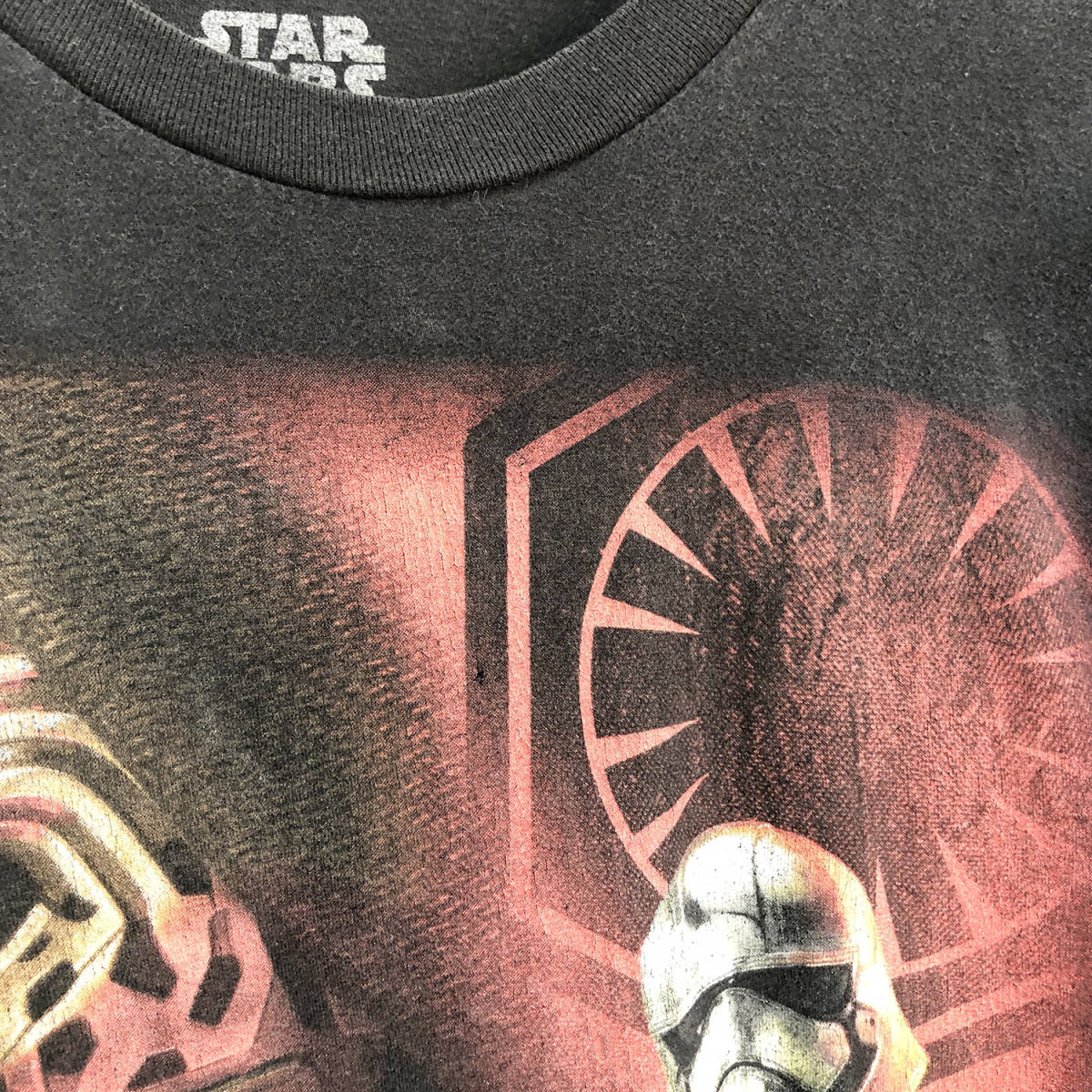 【980円スタート】 USA 古着 半袖 Tシャツ スターウォーズ カイロレン ストームトルーパー ブラック 黒 メンズM 古着卸 激安 BA0929_画像5