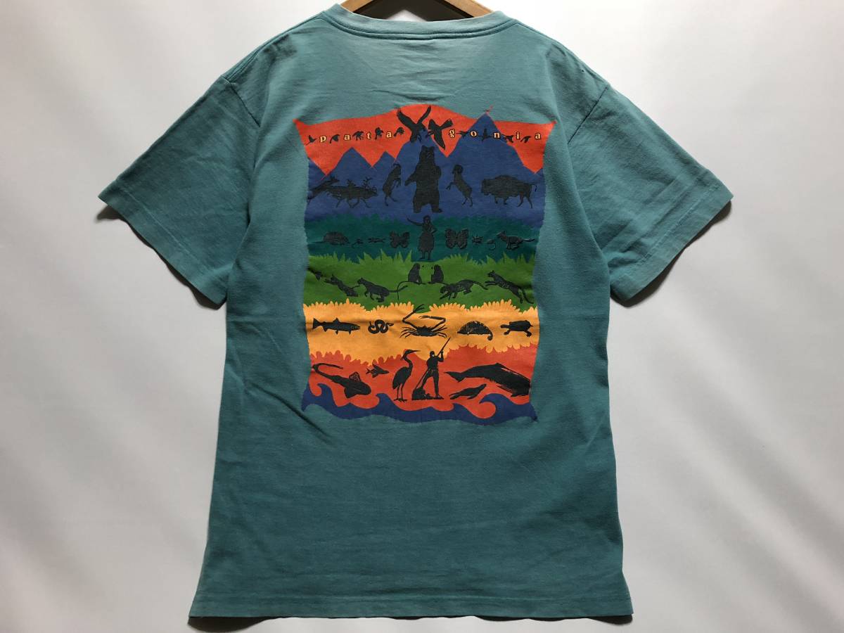 ヤフオク! - 絶滅T! 90s patagonia パタゴニア Tシャツ...