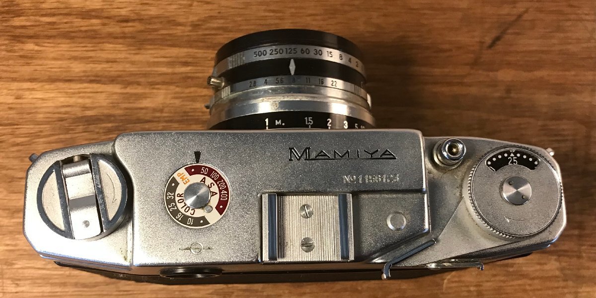 SS-375■送料無料■MAMIYA フィルムカメラ SEKOR T. 1:2.8 f=48mm 一眼レフカメラ 644g●ジャンク扱い/くATらの画像7