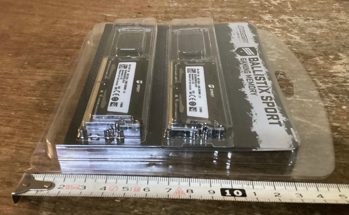 CC-9727■送料無料■ BALLISTIX SPORT DDR4 メモリー ゲーム GAMING MEMORY コンピュータ パソコン 61g/くGOらの画像6