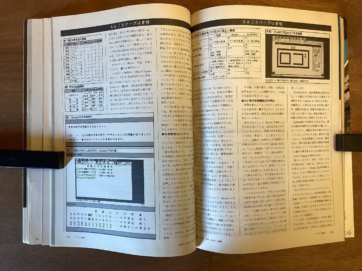 BB-5113 ■送料無料■ ASCII 本 雑誌 古本 パソコン コンピュータ プログラミング システム解説 印刷物 昭和61年4月 336P/くOKら_画像8