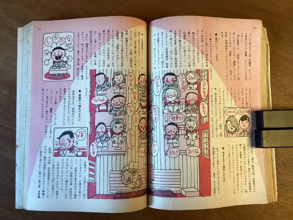 BB-5175 ■送料無料■ 高一時代 新年特大号 月刊 学習 本 古本 雑誌 旺文社 印刷物 ●折れ有ります。昭和42年1月 408P/くOKら_画像7