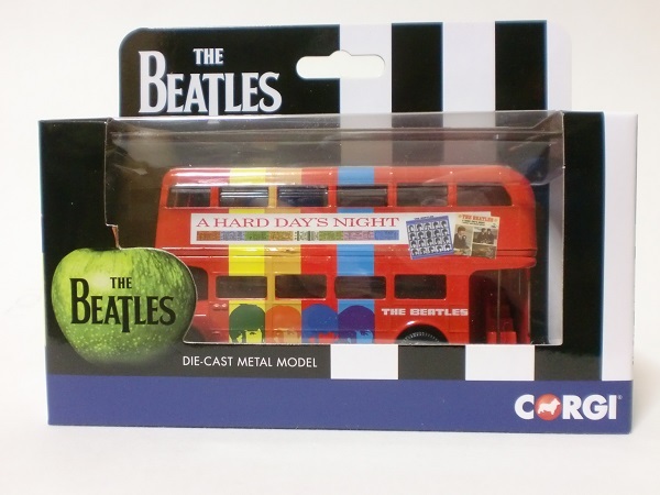 コーギー 1/64 ビートルズ ロンドン 2階建 バス ハーディズナイト The Beatles London Bus A HARD DAYS NIGHT CORGI