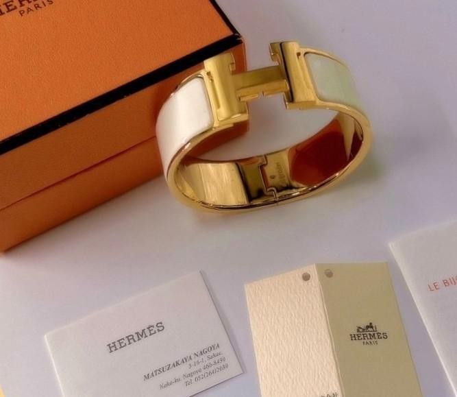 美品 エルメス 正規品 クリック クラック アッシュ ブレスレット | www
