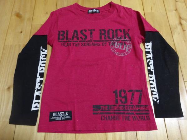 ★　BLASTKID　長袖カットソー130cm　★USED_画像1