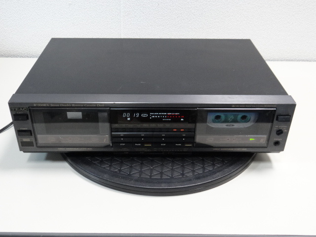 T11248 TEAC ティアック ダブルカセットデッキ W-990RX 動作品