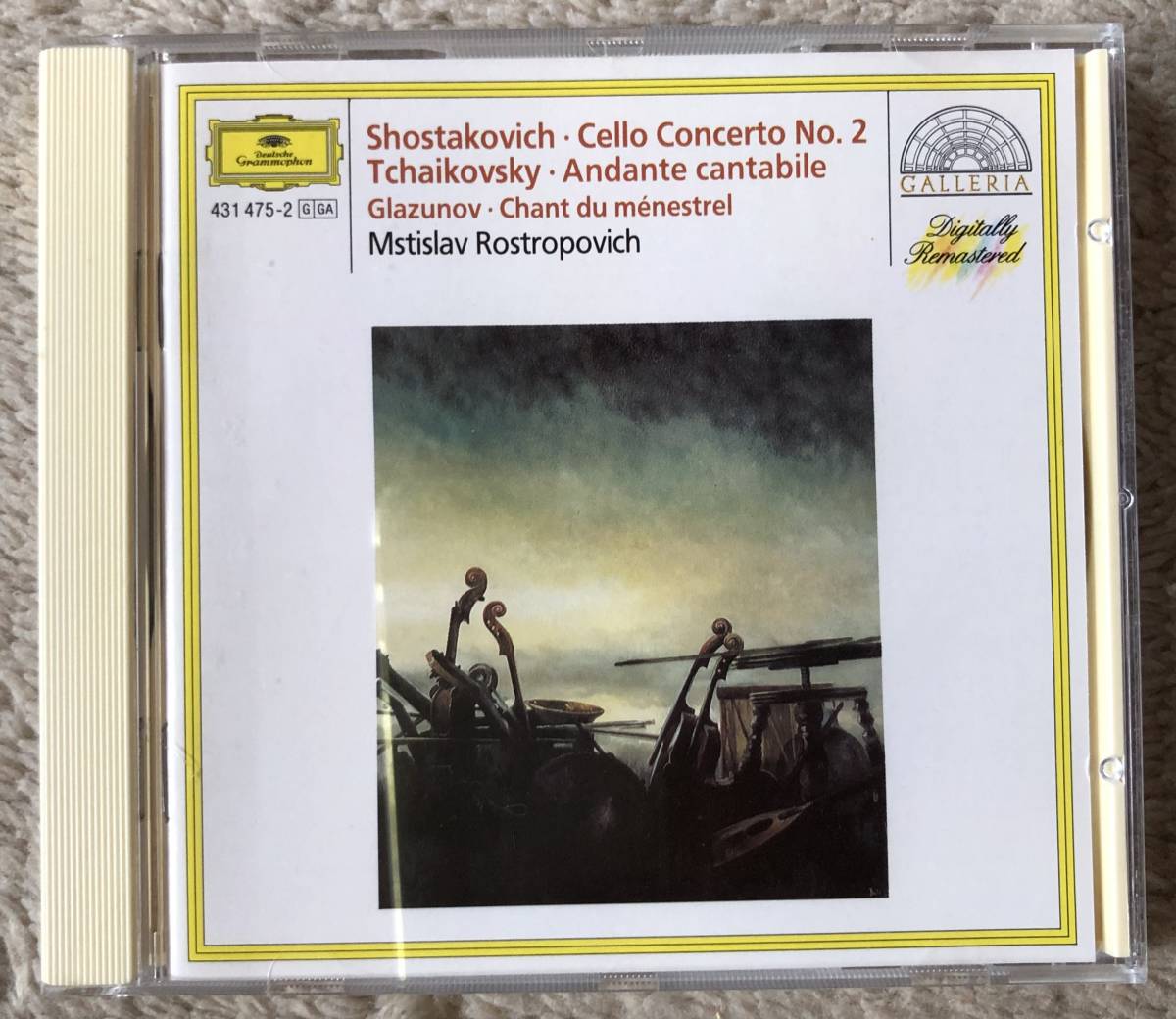 CD-May / DGG / M.Rostropovich (cello) Ozawa・Boston SO / SHOSTAKOVICH_Concerto for Cello and Orchestra no.2 Op.126 etc_画像1