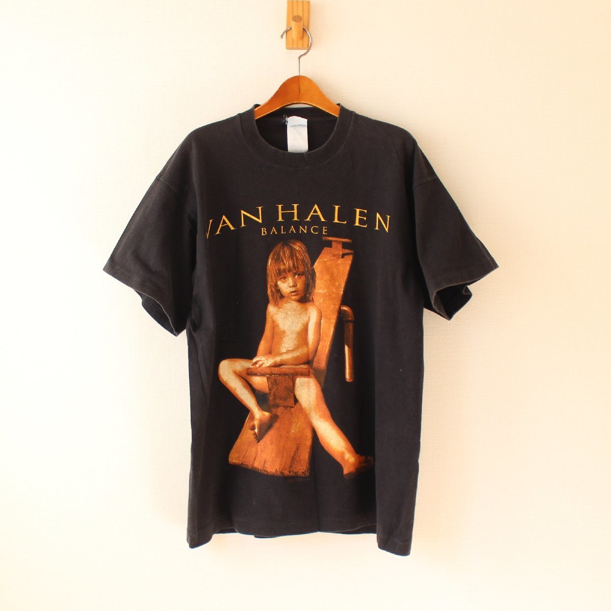 VAN HALEN ヴァンヘイレン 90s ヴィンテージ Tシャツ BALANCE 双子じゃ