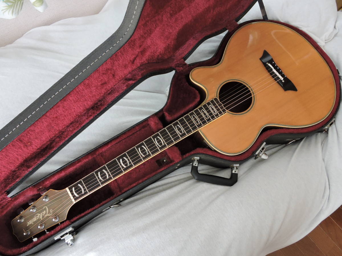 【訳あり】Ｔａｋａｍｉｎｅ ＰＴ‐１１０ ８３年製？ 白濁等あり 純正ハードケース付き 高峰 送料はかかります。の画像1