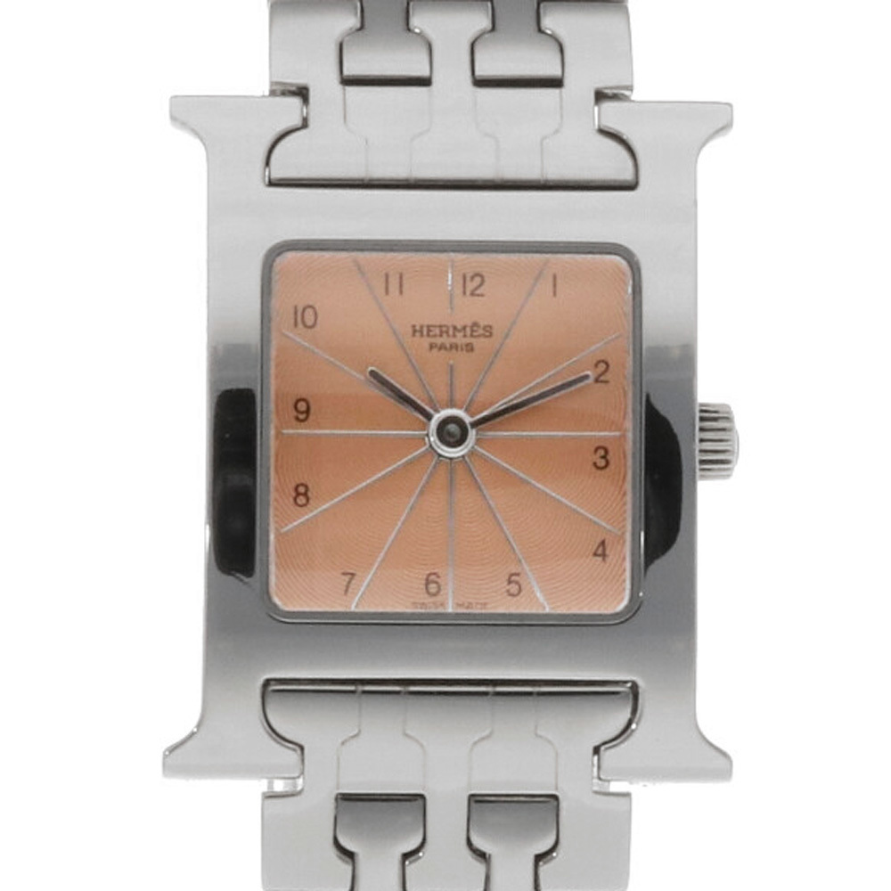 手数料安い エルメス HERMES Hウォッチ 腕時計 ステンレススチール HH1.210 レディース 中古【1年保証】 Hウォッチ 手数料安い エルメス HERMES Hウォッチ 腕時計 ステンレススチール HH1.210 レディース 中古【1年保証】 Hウォッチ