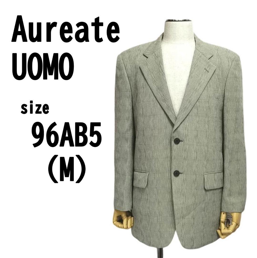 【M(96AB5)】Aureate UOMO メンズ ジャケット ヴィンテージ風