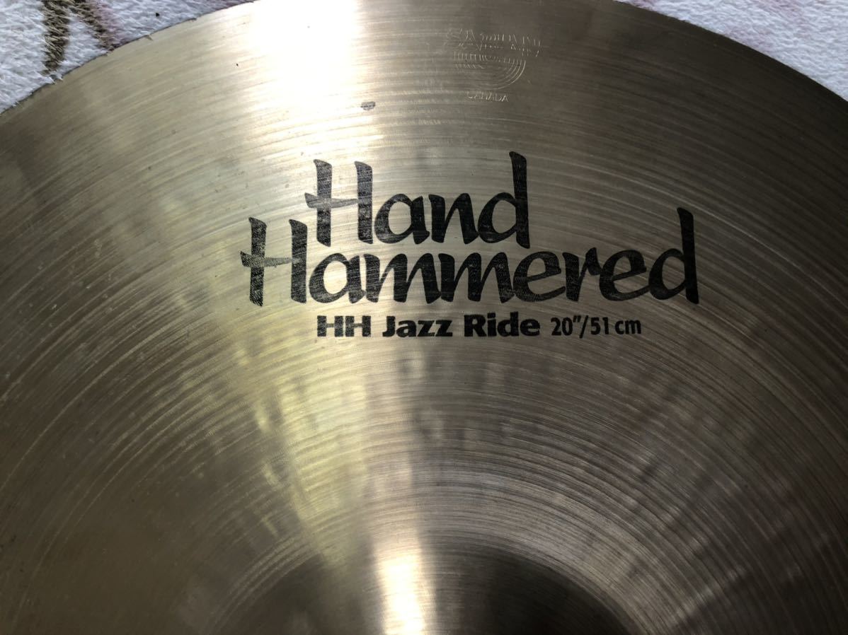 SABIAN HH jazz ride 20インチ ハンドハンマー | otoneurologia.org.br