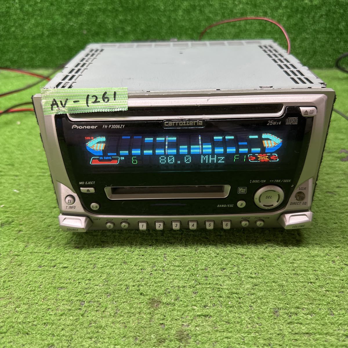 Yahoo!オークション - AV-1261 激安 カーステレオ carrozzeria Yahoo!オークション - AV-1261 激安 カーステレオ carrozzeria