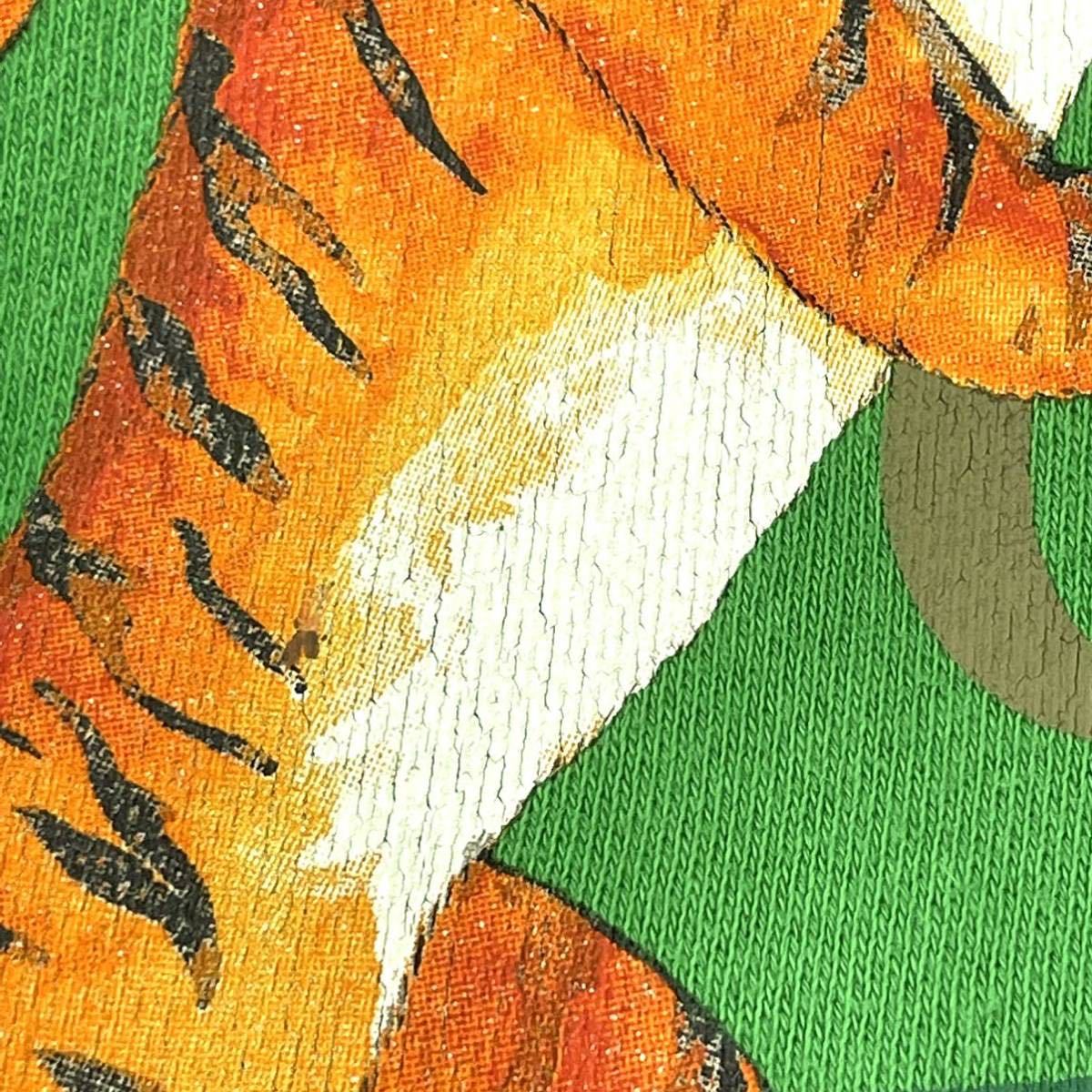 GUCCI グッチ スウェット プルオーバー パーカー タイガープリント