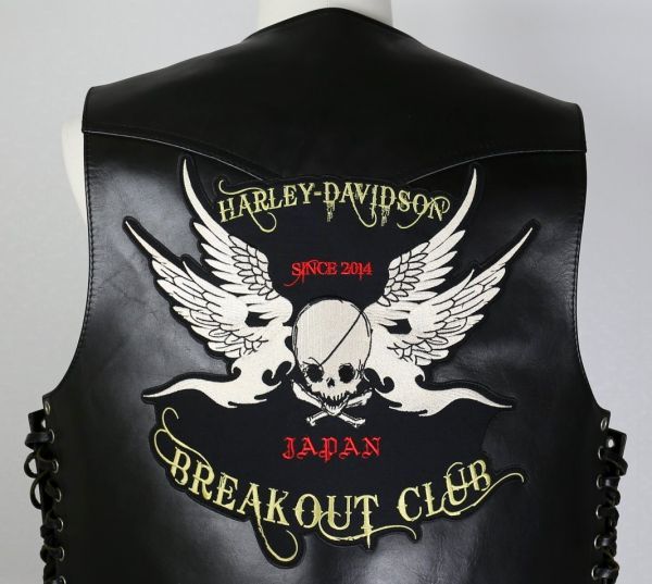 BIGTWIN ビッグツイン レザー ベスト 44 バッファロー シルバー