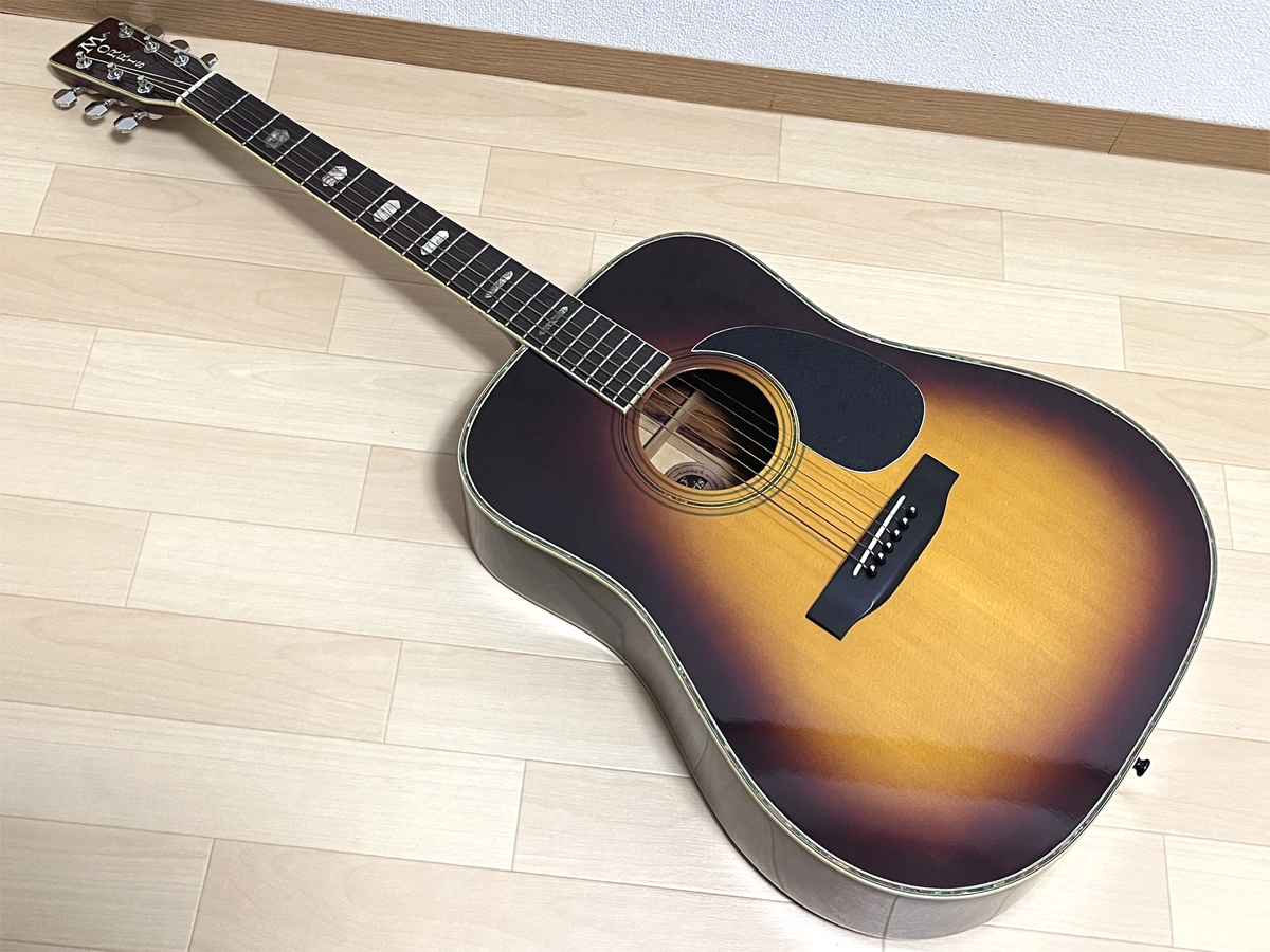 Yahoo!オークション - Morris TF W-50 アコースティックギター サン...