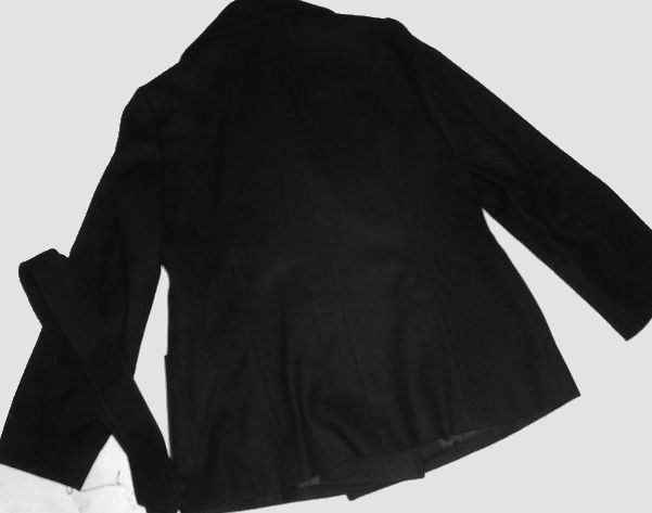  tag attaching * unused * Anne Klein ANNE KLEIN| cashmere . coat black 13 number 61,950 jpy 