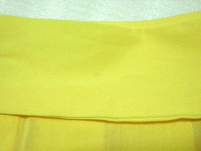  с биркой * не использовался * Ined INED| лента имеется юбка 9 номер 15,750 иен желтый цвет серия 