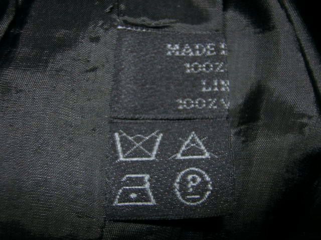  не использовался * Prada PRADA| шерсть 100% брюки 42 номер серый серия | Италия фирменный магазин покупка | долгосрочное хранение 