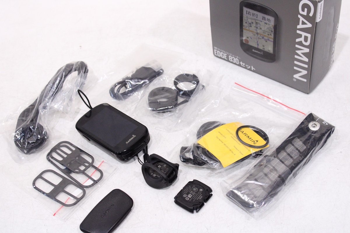 正規取扱店】 830 Edge ガーミン ☆GARMIN SET GPSサイクル